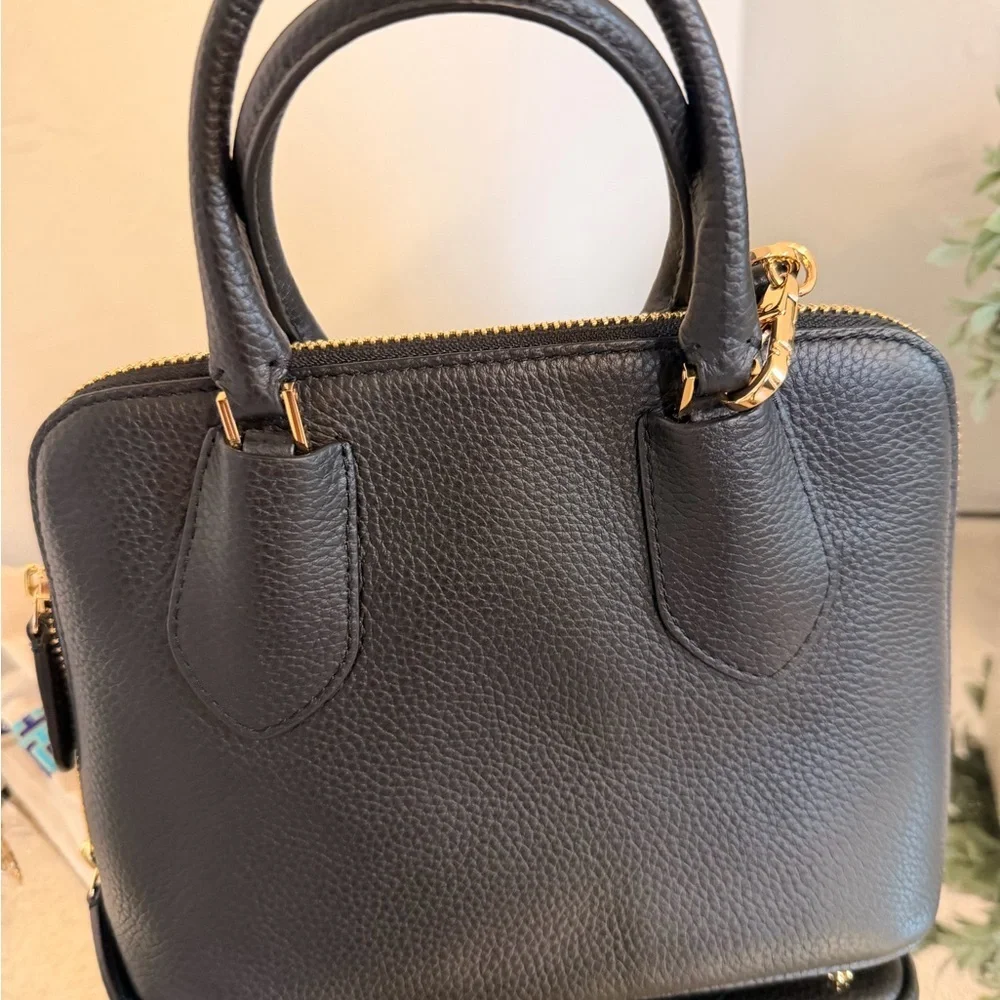 Authentic Tory Burch mini Swing leather satchel